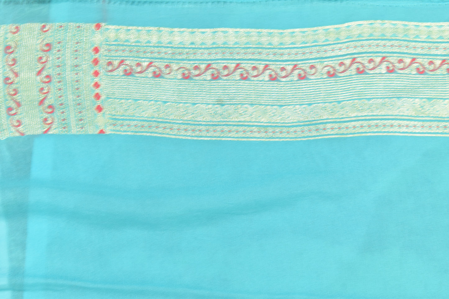 Chiffon Cutwork Saree