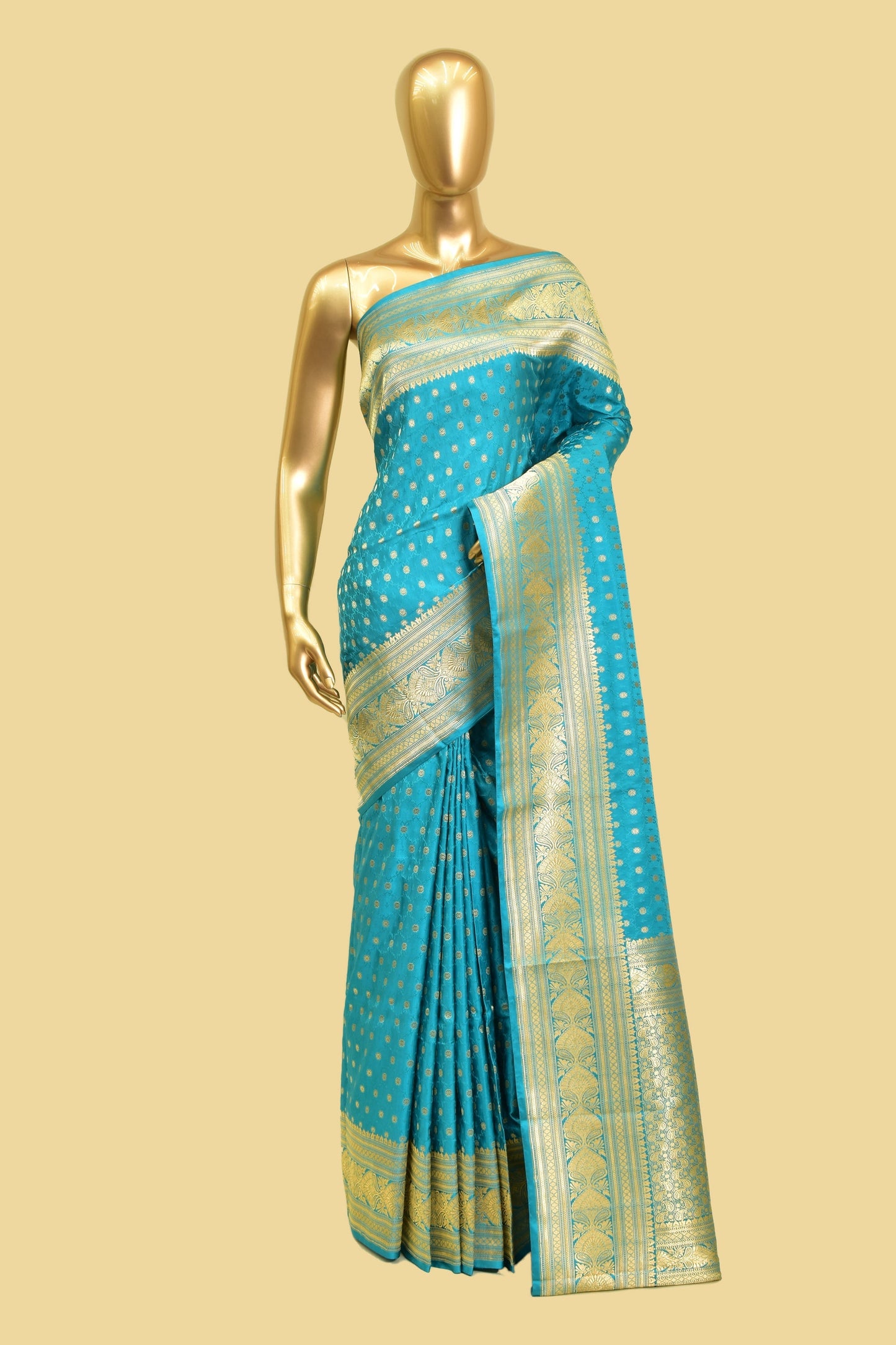 Satin Tanchoi Saree