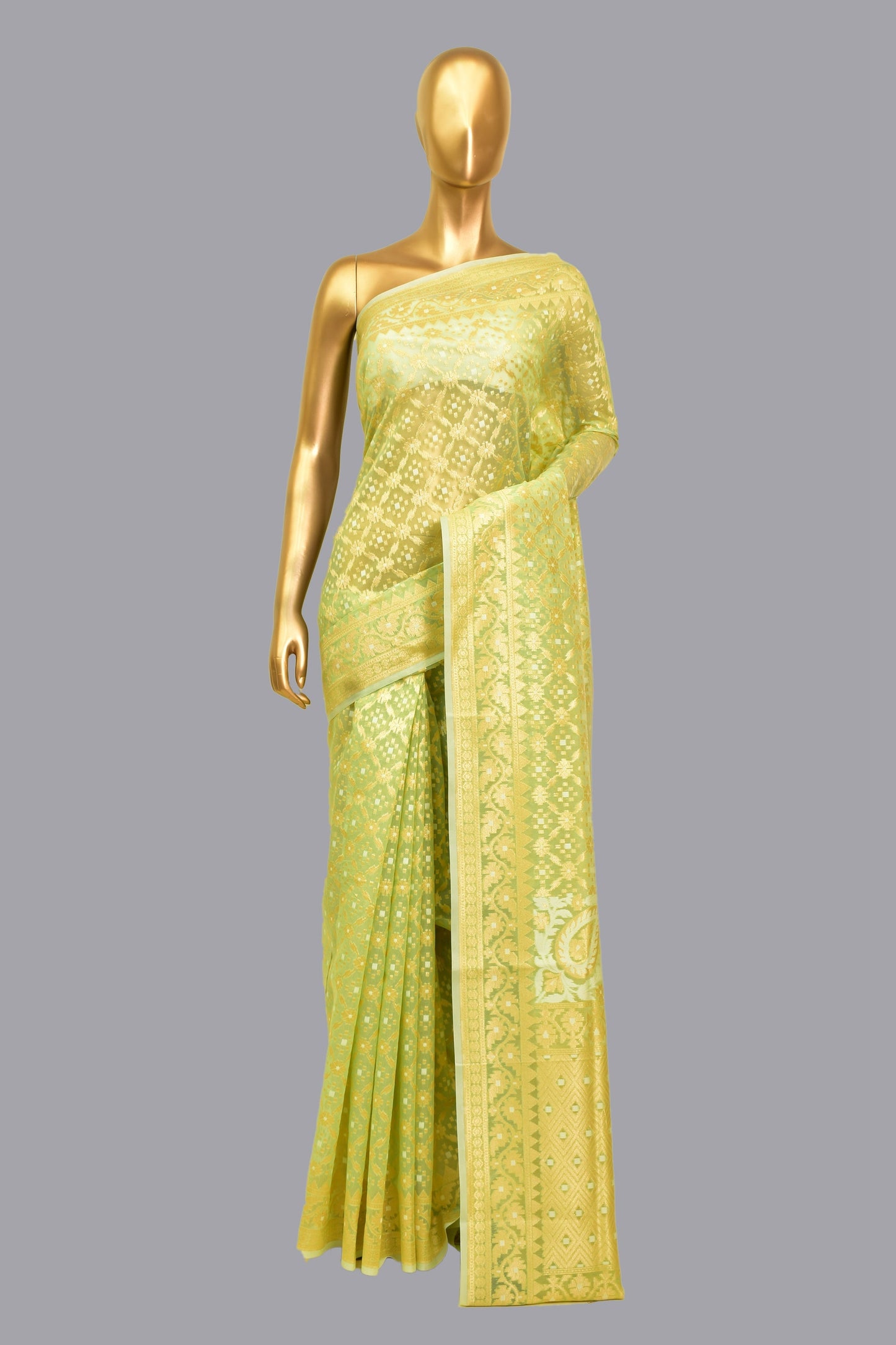 Art Georgette Cutwork Saree