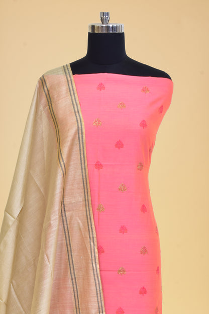 Cotton Cutwork Suit