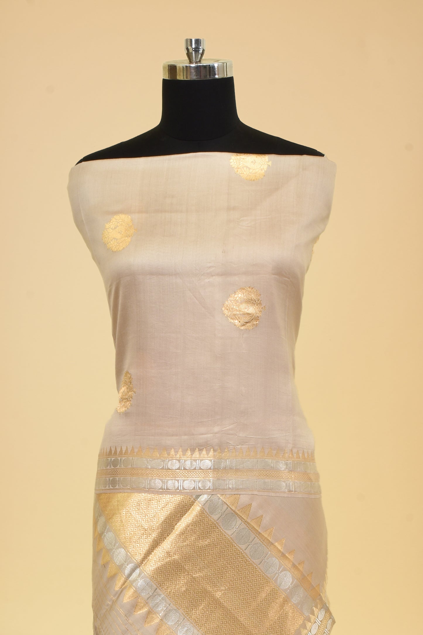 Blended Katan Silk Banarasi Handloom Dupatta