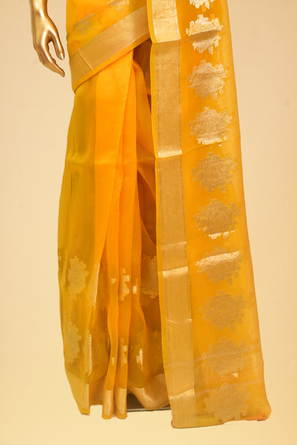 Art Kora Cutwork Saree