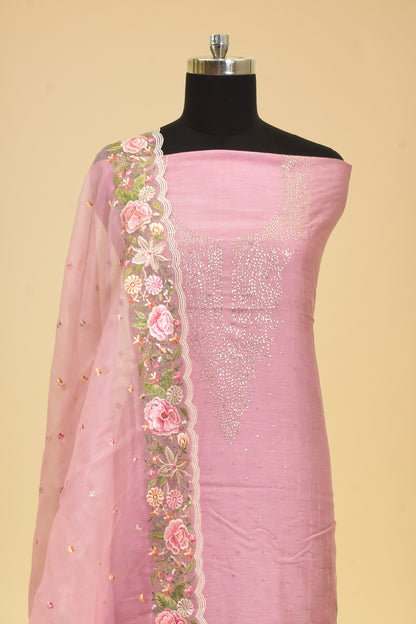 Cotton Embroidery Suit