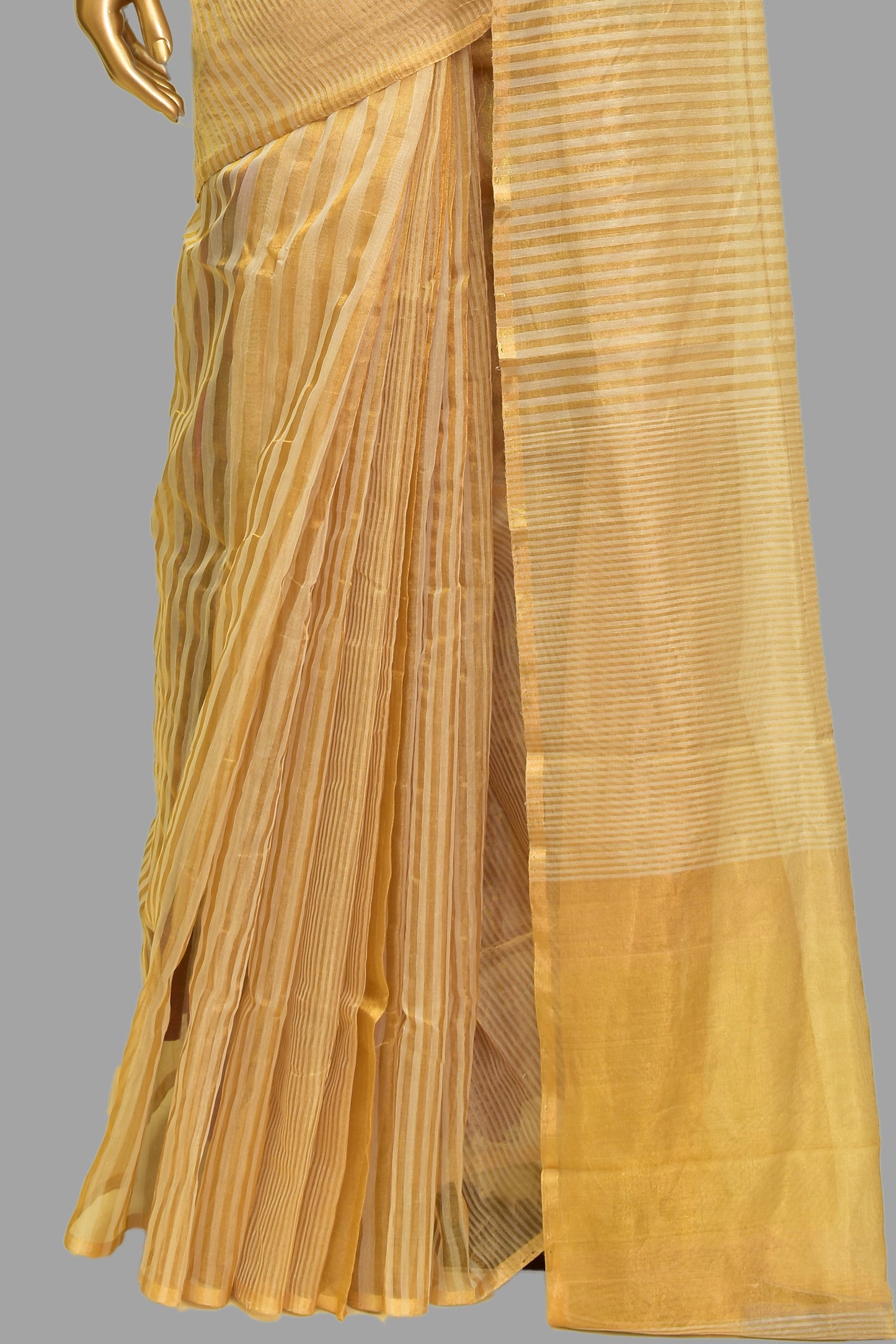 Tissue Plain Saree