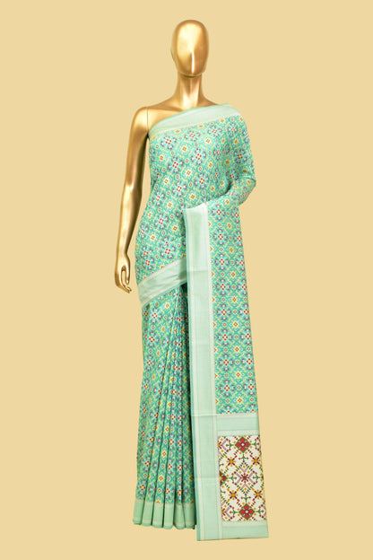 Art Georgette Cutwork Saree