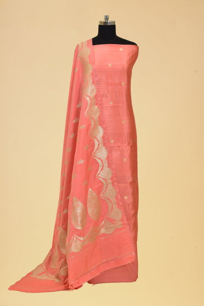 Silk Kadwa Booti Suit