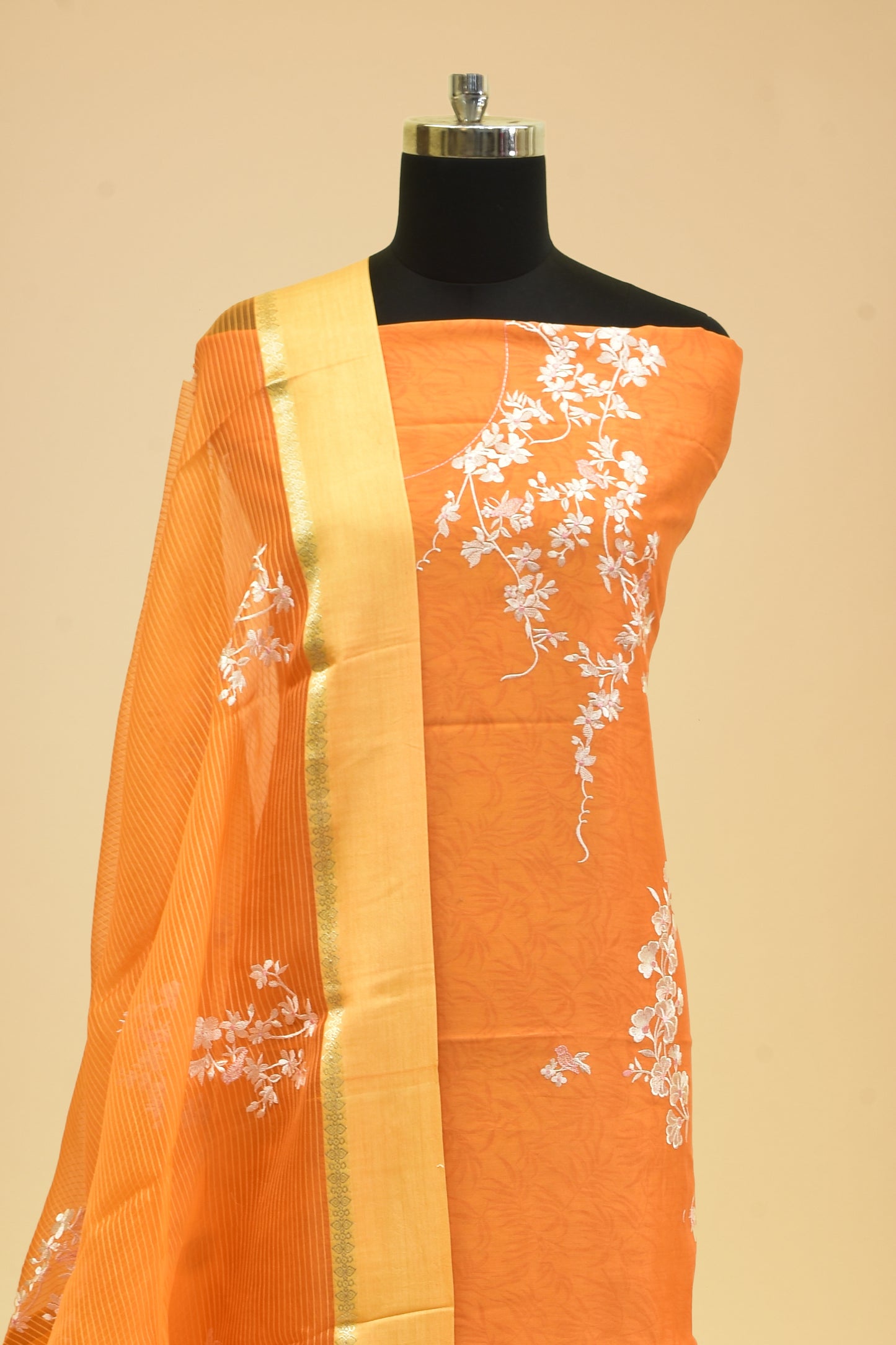 Cotton Embroidery Suit