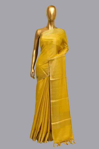 Tissue Plain Saree