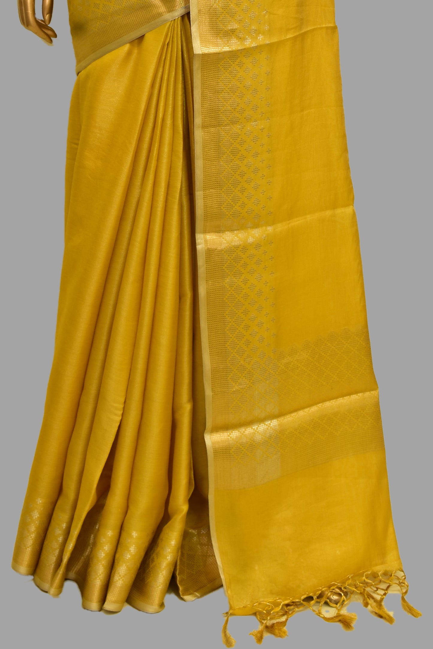 Tissue Plain Saree