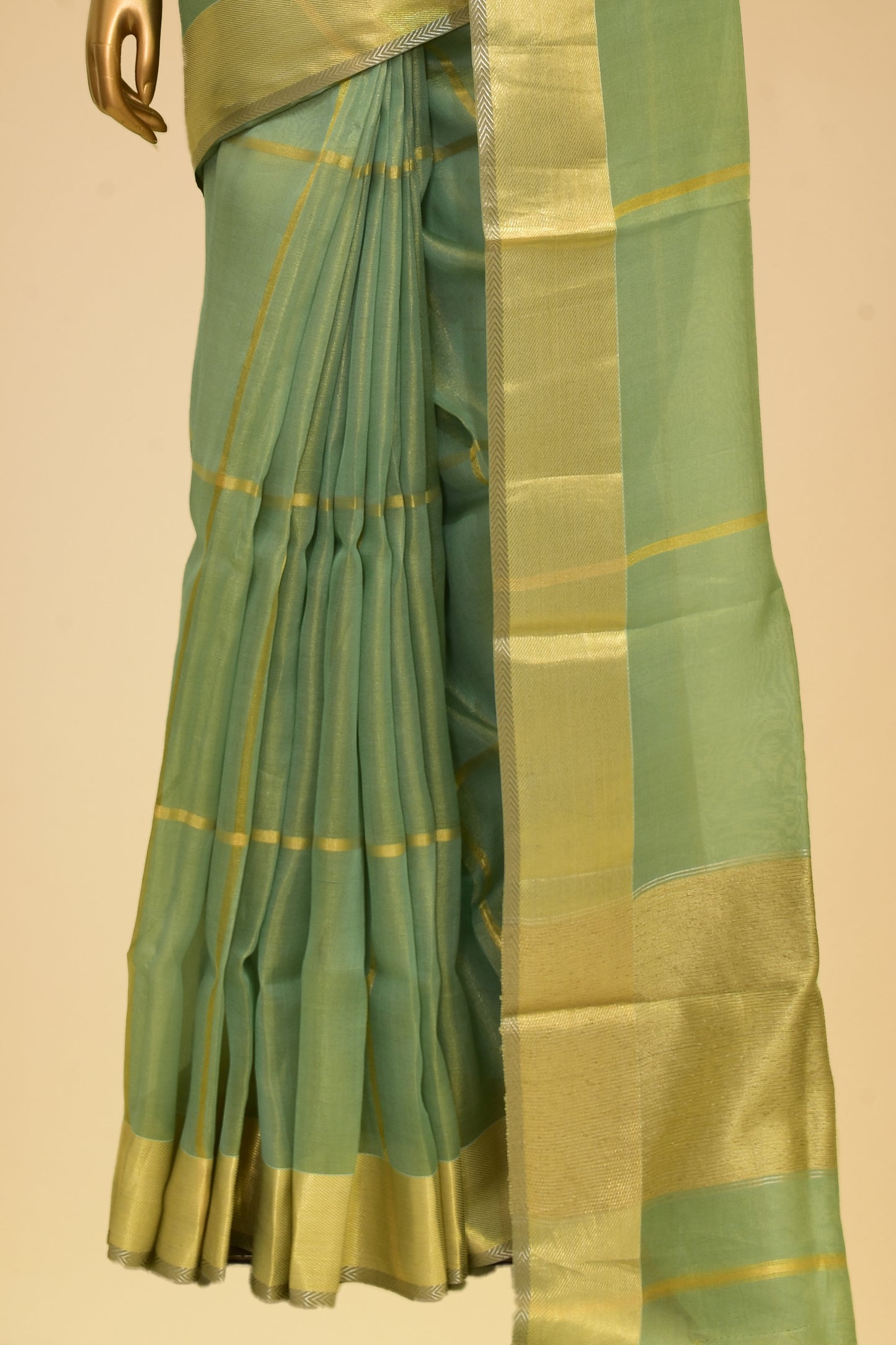 Tissue Plain Saree