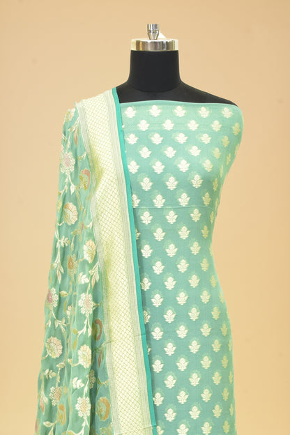 Chiffon Cutwork Booti Suit