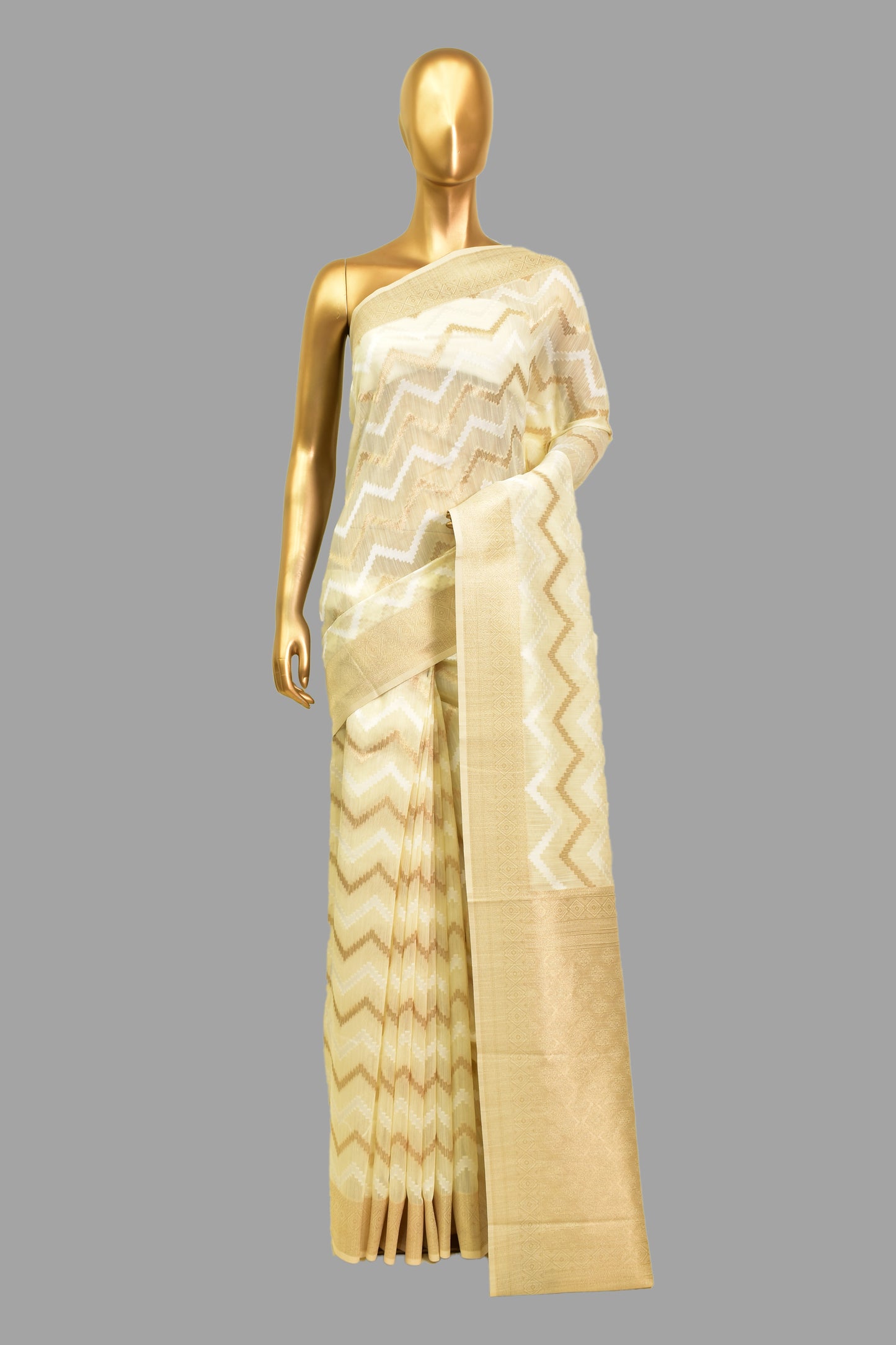 Art Georgette Cutwork Saree