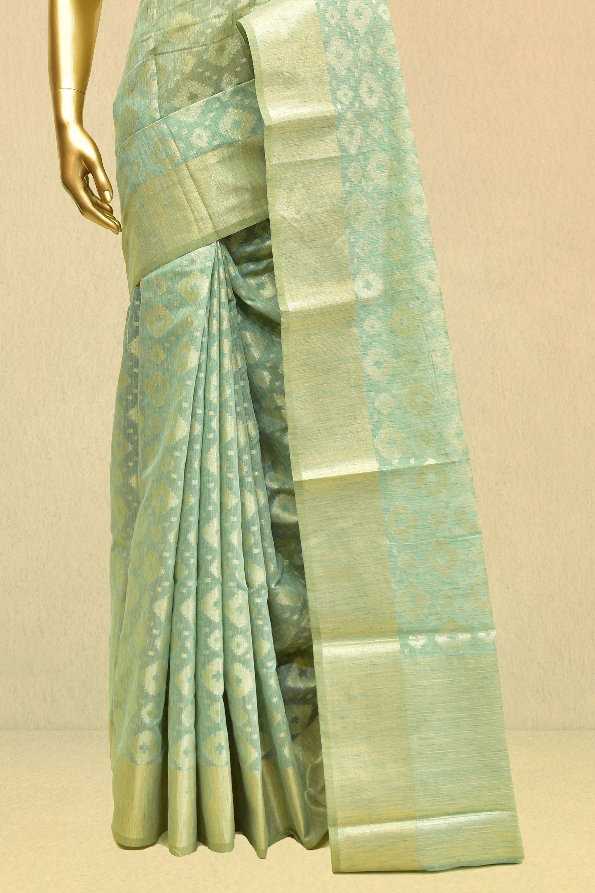 Art Georgette Cutwork Saree