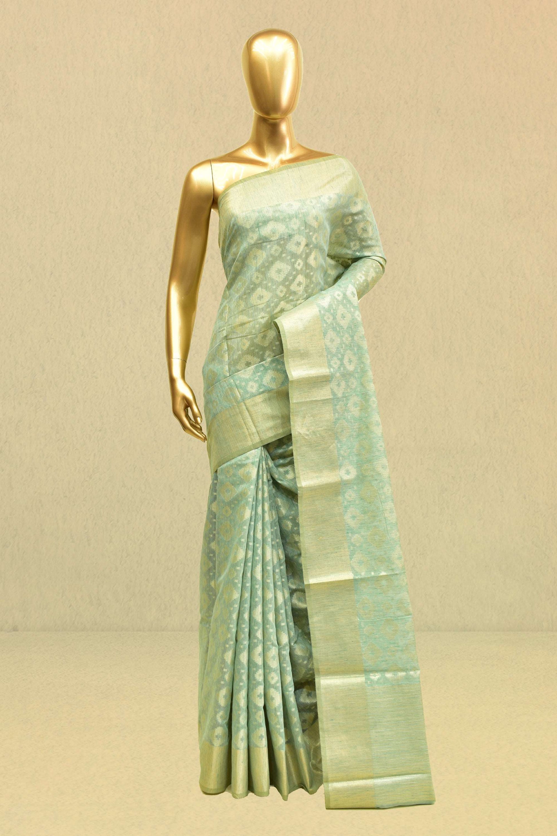 Art Georgette Cutwork Saree