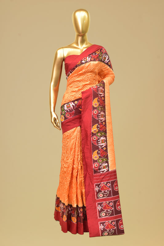 Silk Bandhejh Saree