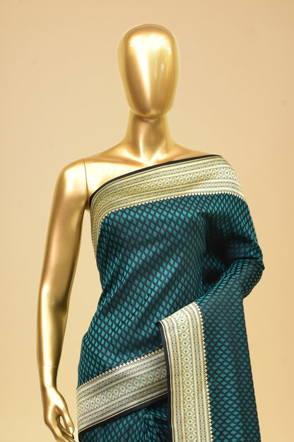 Satin Cutwork Saree