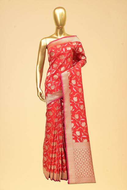 Art Georgette Cutwork Saree