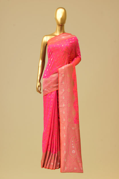 Art Silk Cutwork Saree