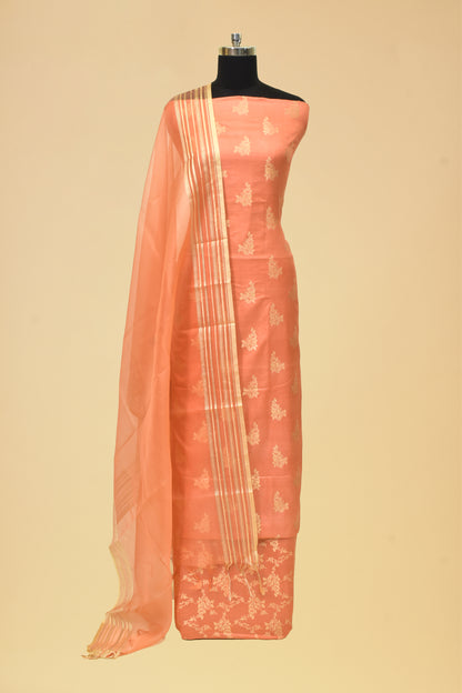 Silk Cutwork Suit