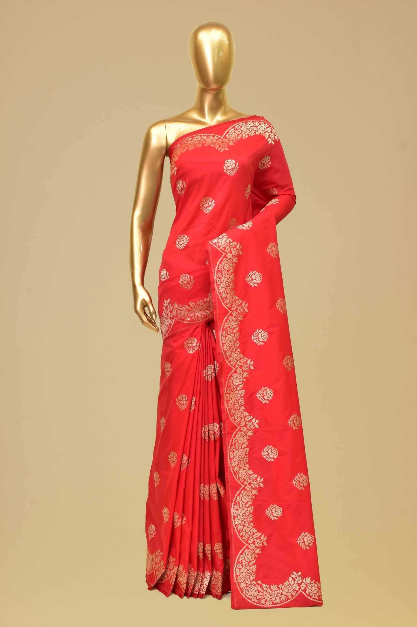 Art Silk Cutwork Saree