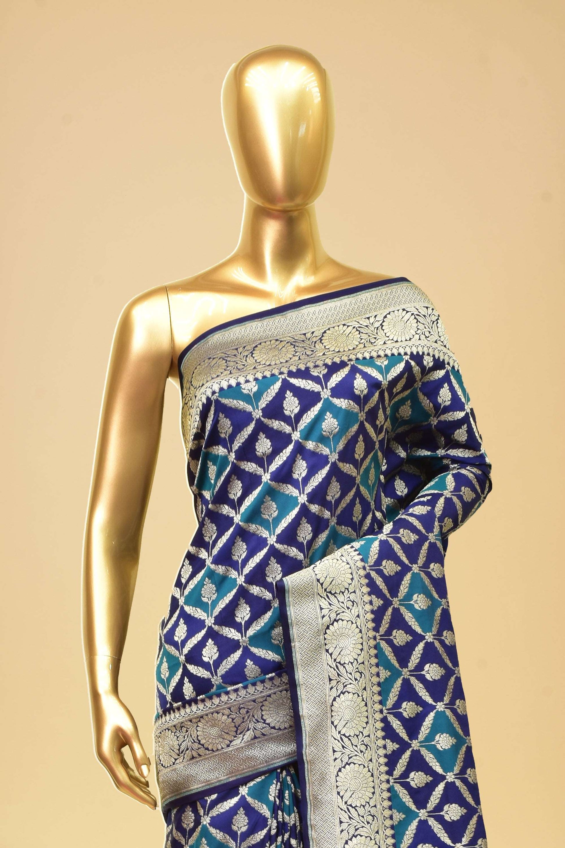 Art Georgette Cutwork Saree