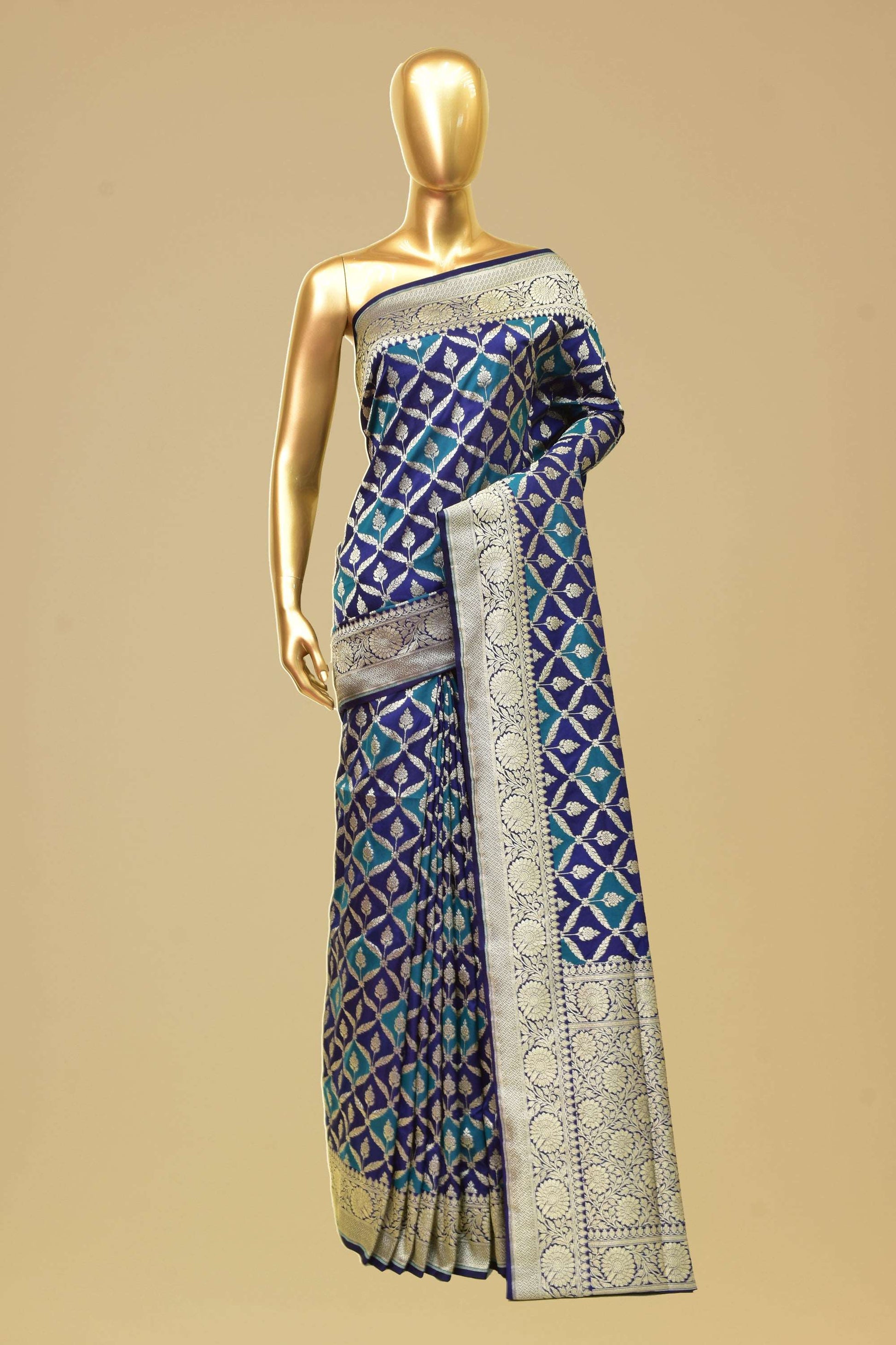 Art Georgette Cutwork Saree
