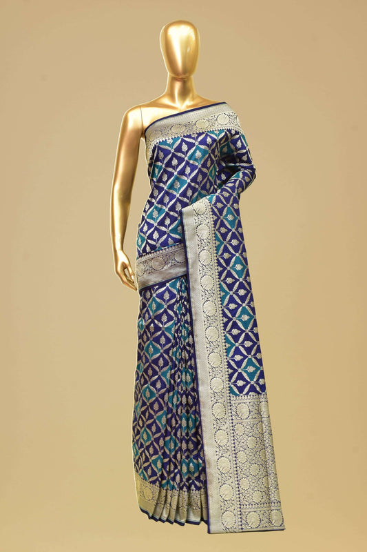 Art Georgette Cutwork Saree