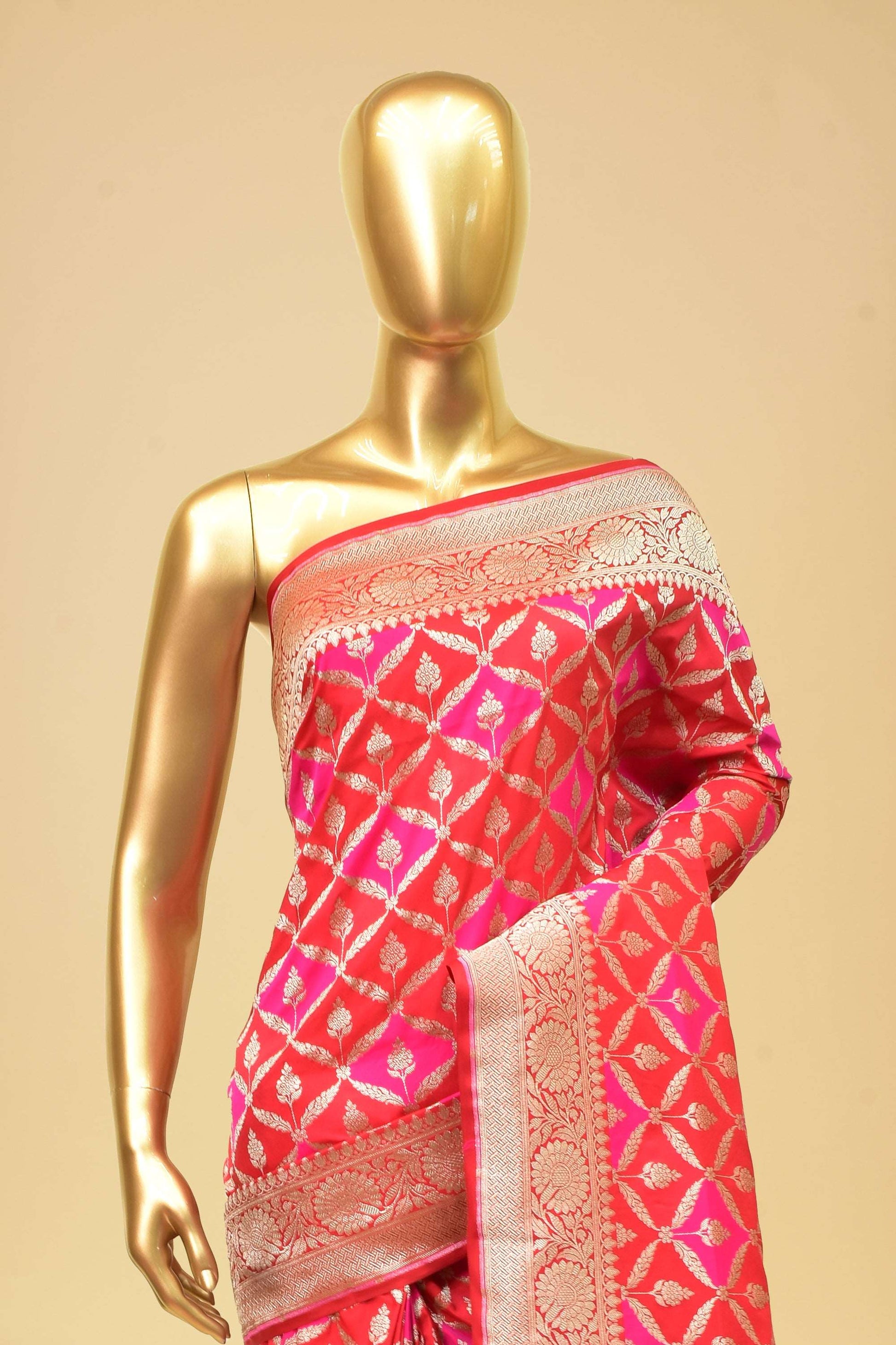 Art Georgette Cutwork Saree
