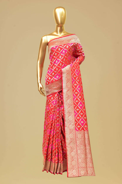 Art Georgette Cutwork Saree