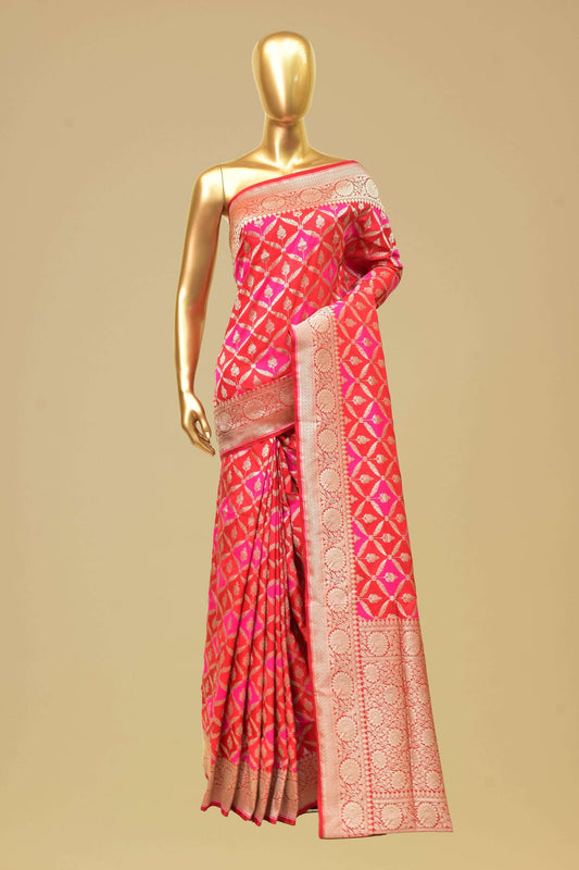 Art Georgette Cutwork Saree