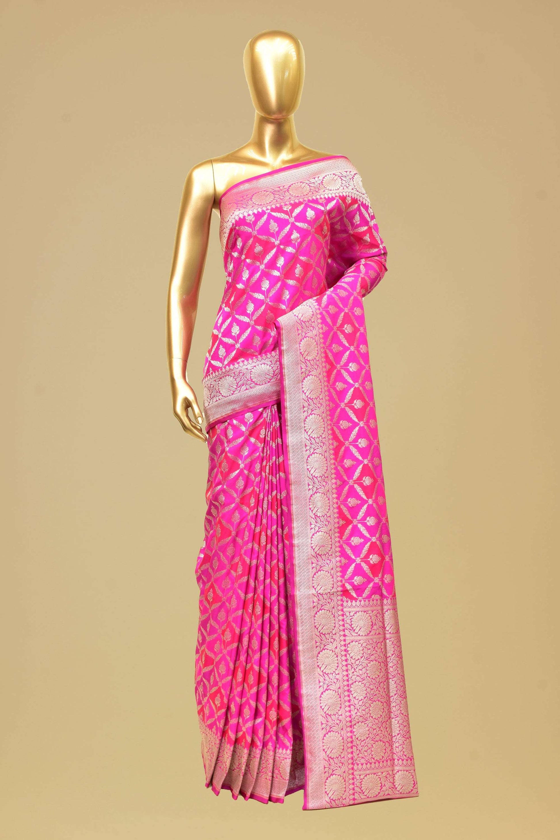 Art Georgette Cutwork Saree