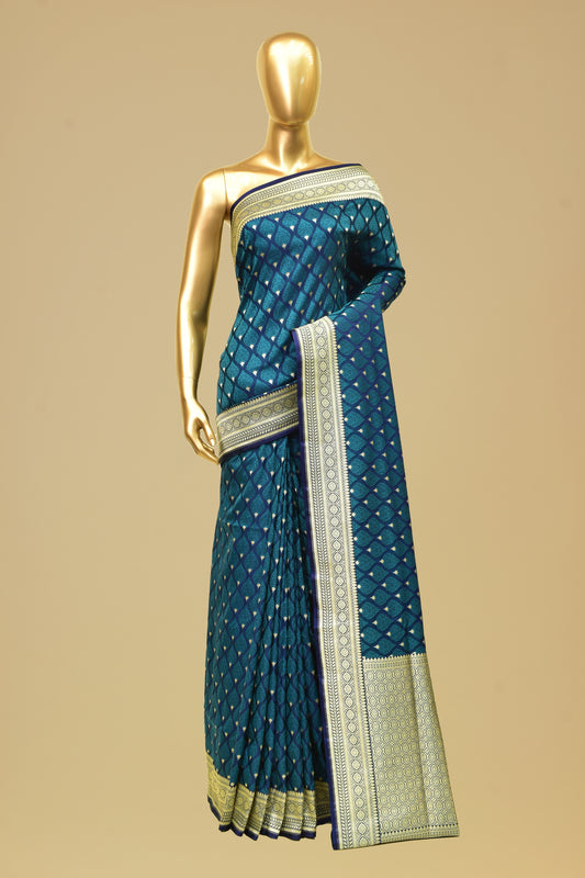 Silk Cutwork Saree