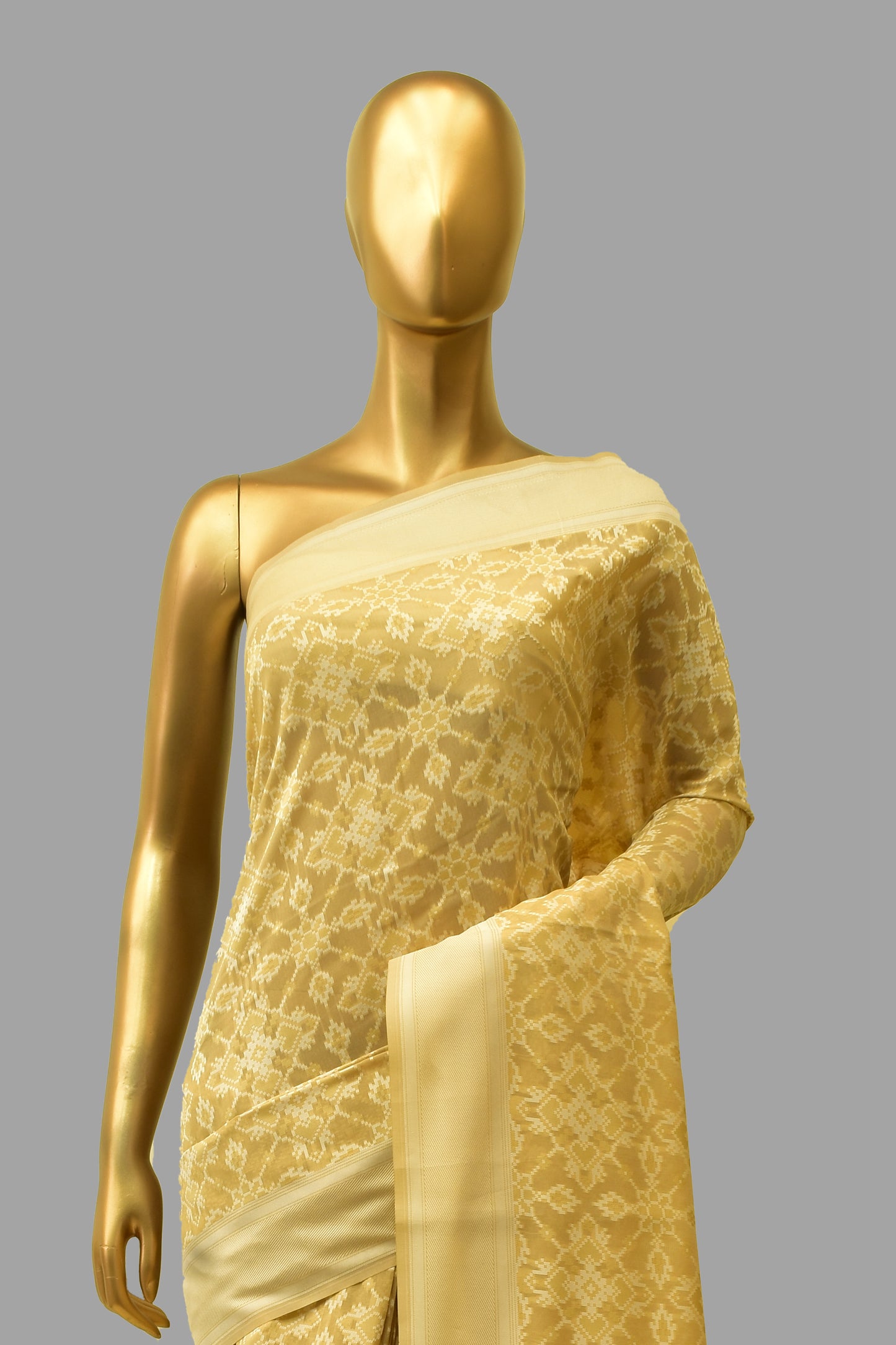 Handwoven Cotton Printed Saree