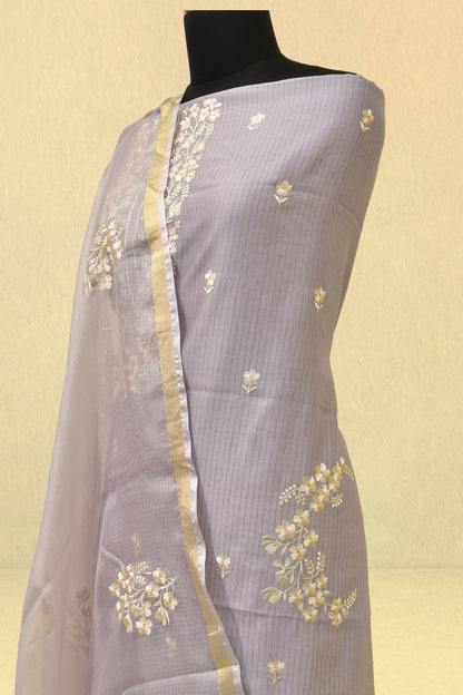 Cotton Embroidery Suit