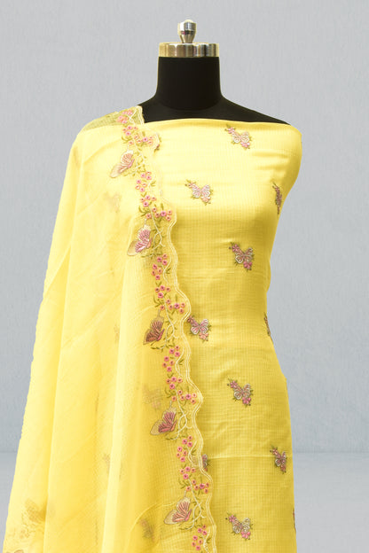 Cotton Embroidery Suit