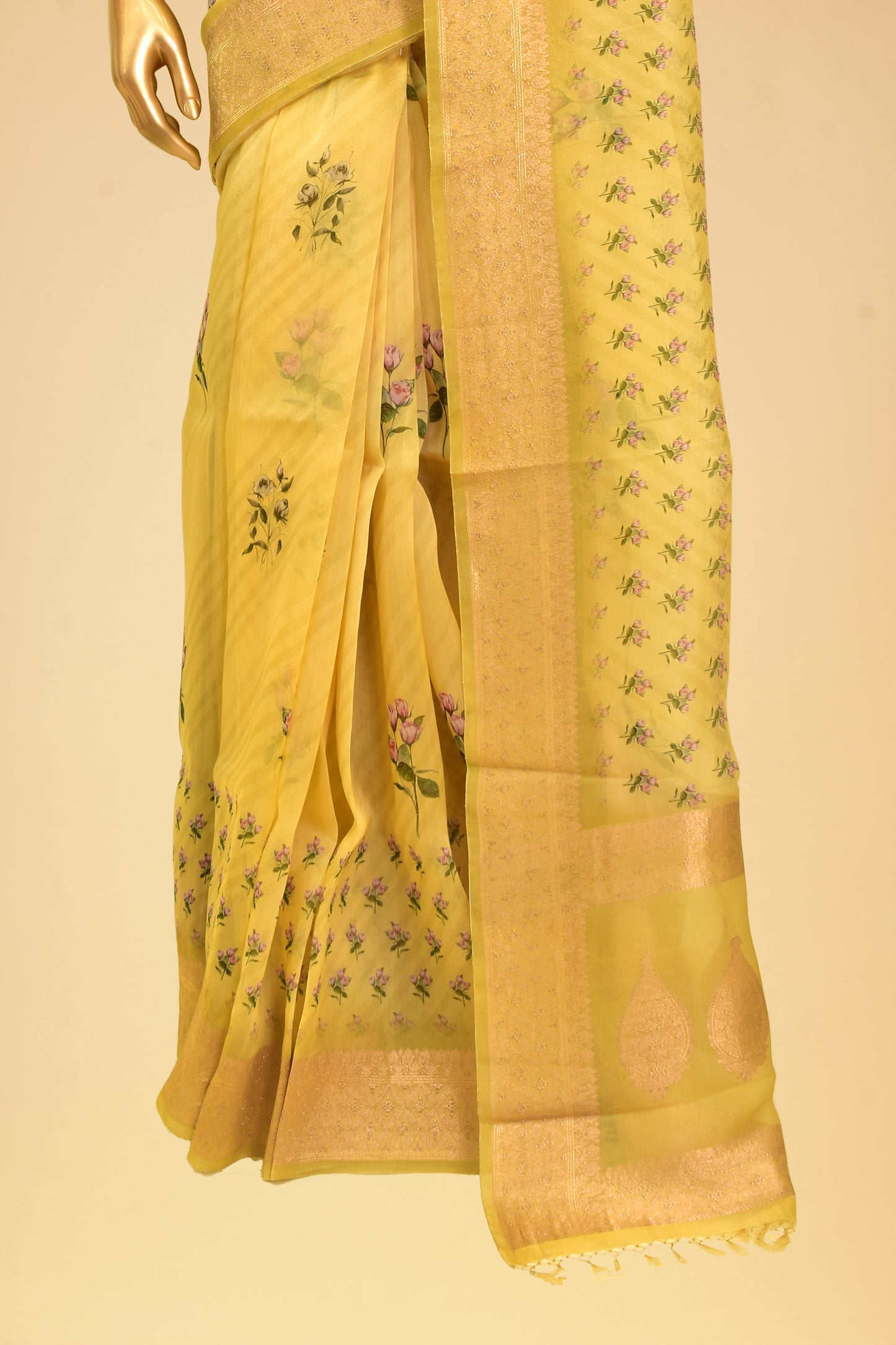 Kora Printed Saree