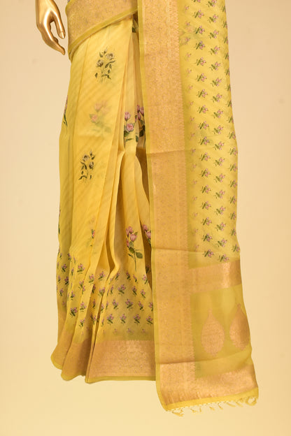 Kora Printed Saree