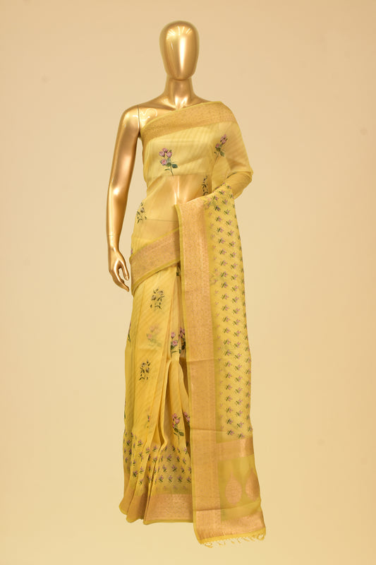 Kora Printed Saree