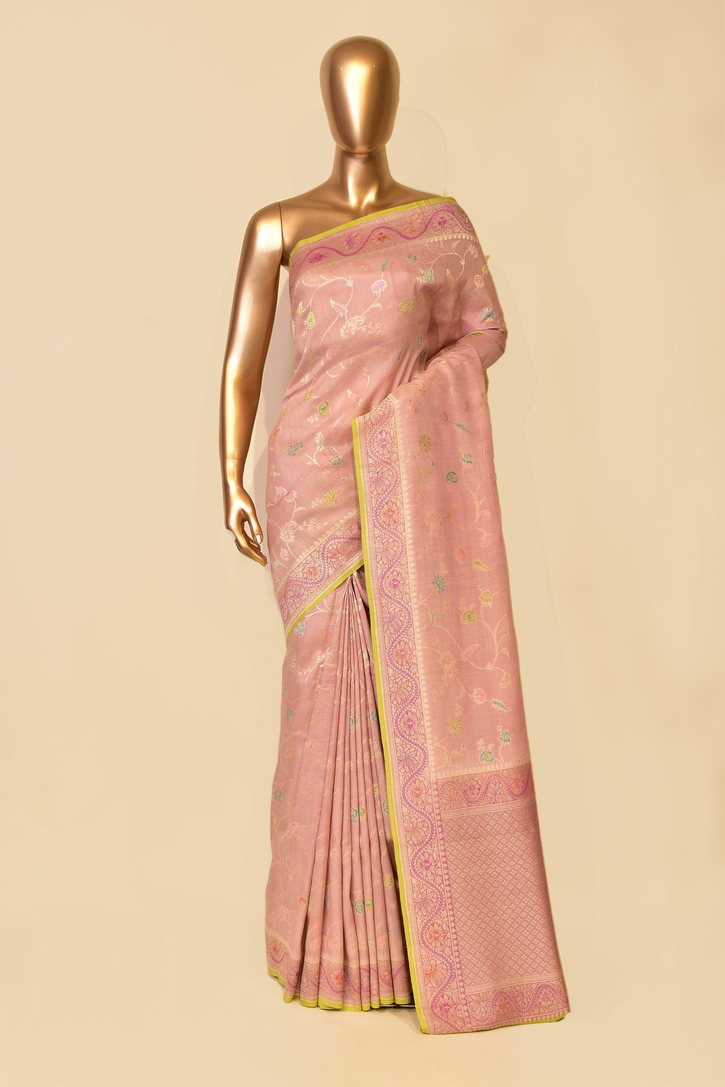 Tusser Kadwa Saree