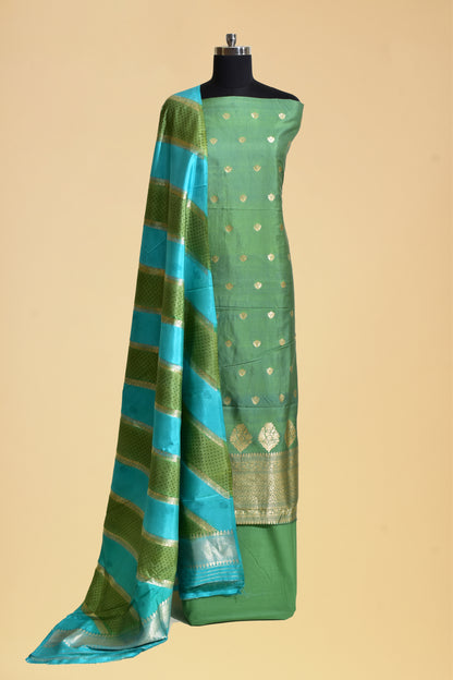 Silk Kadwa Booti Suit