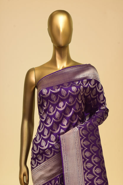 Silk Cutwork Saree