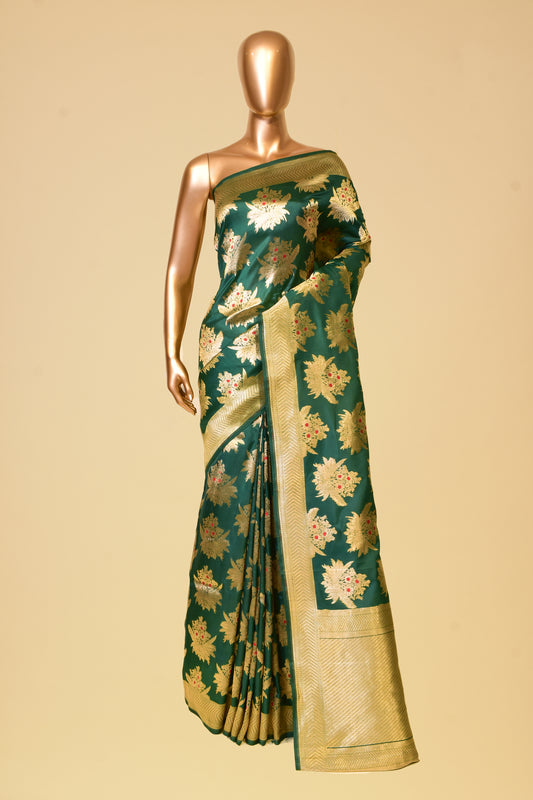 Silk Cutwork Saree