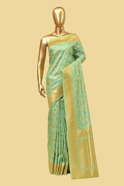 Munga Cutwork Saree