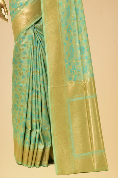 Munga Cutwork Saree