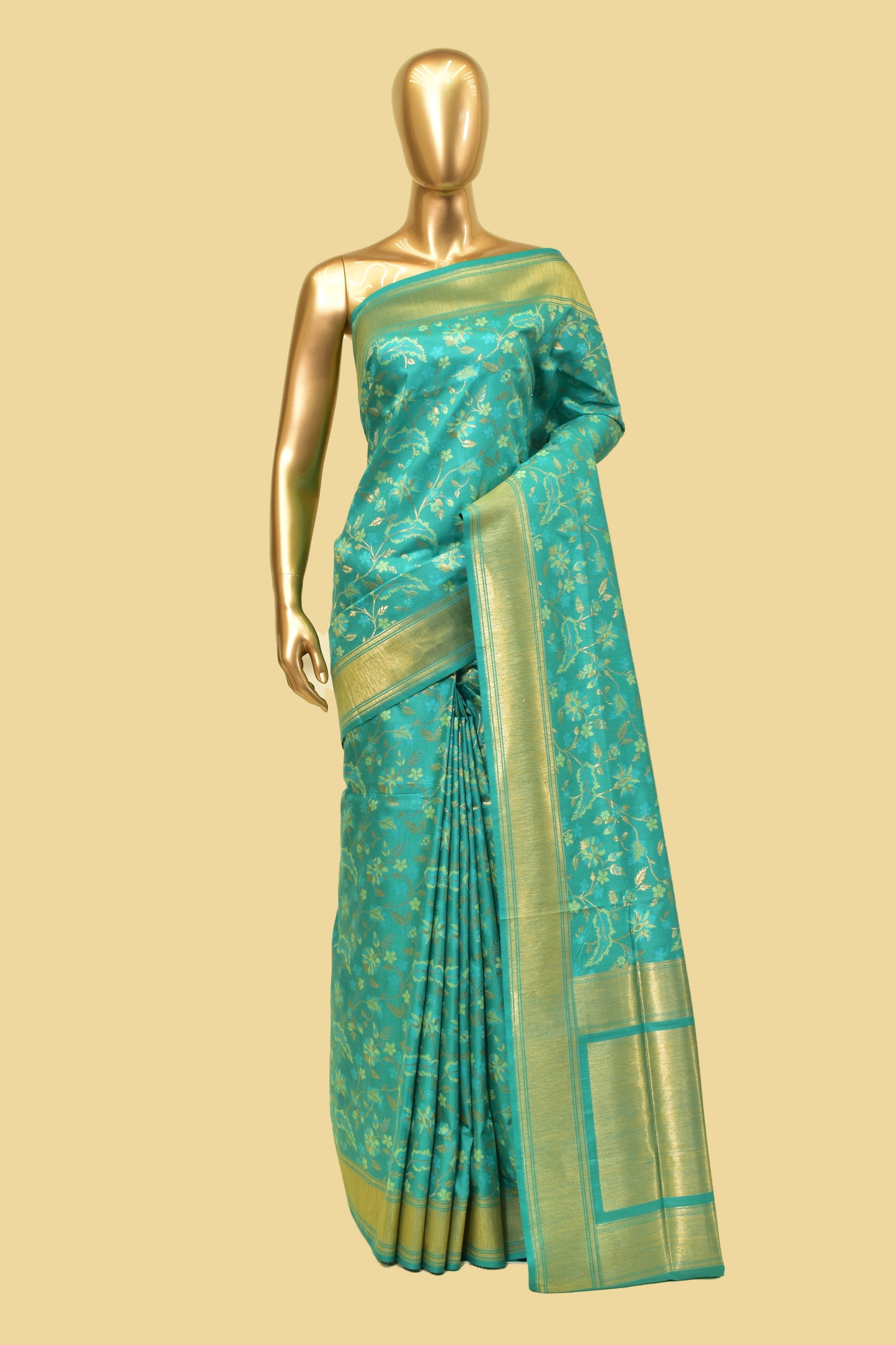 Munga Cutwork Saree