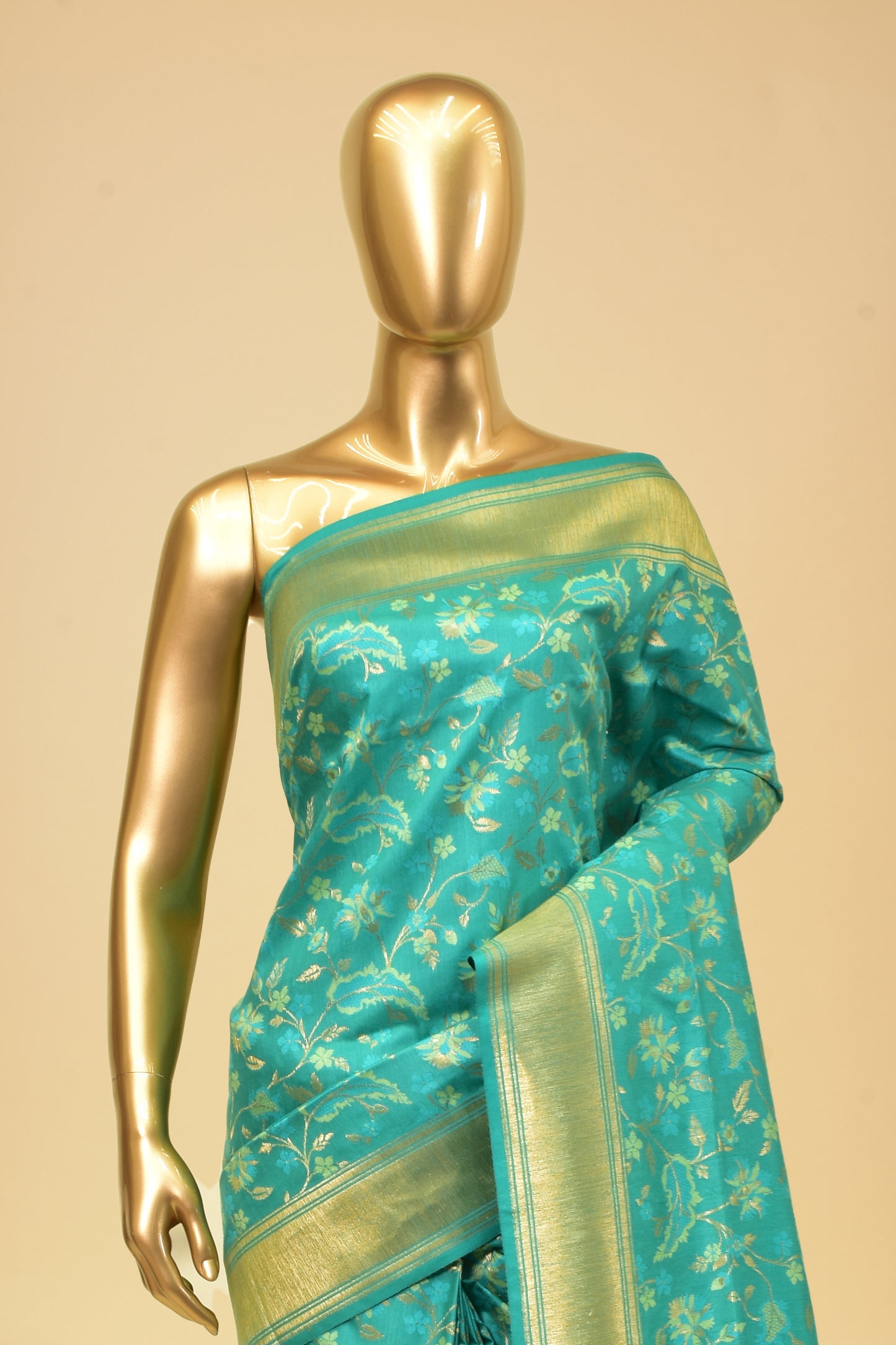 Munga Cutwork Saree