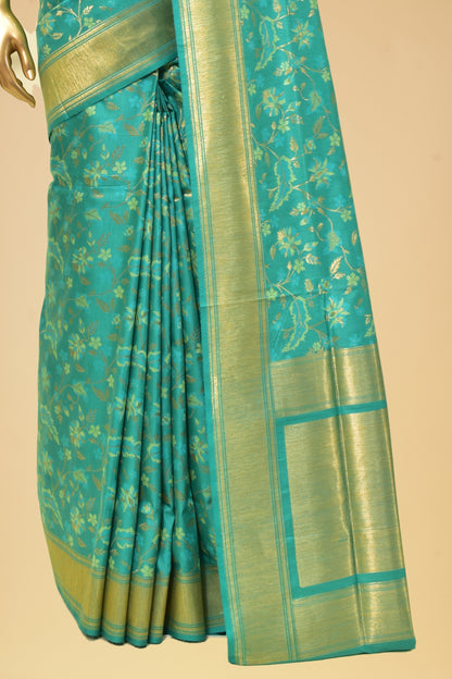 Munga Cutwork Saree