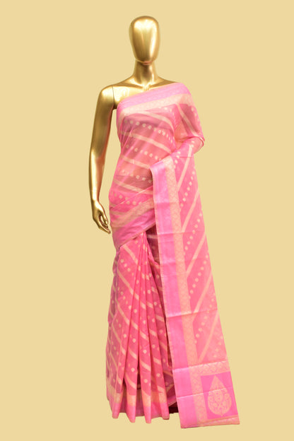 Art Georgette Cutwork Saree