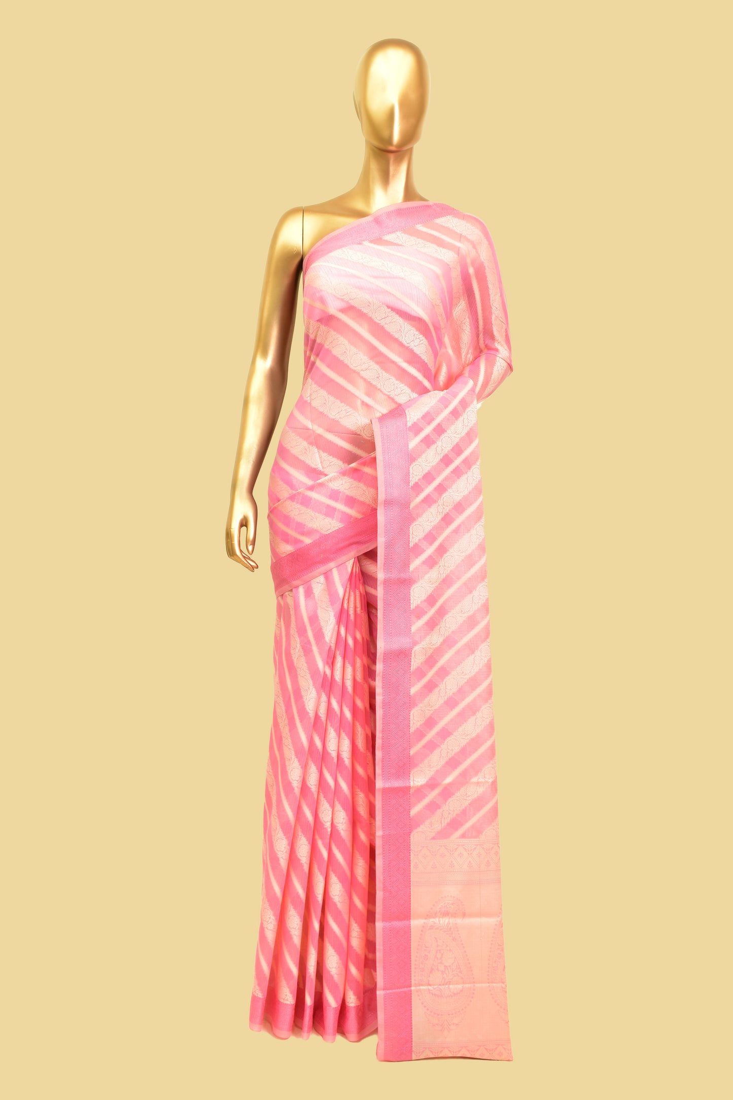 Art Georgette Cutwork Saree