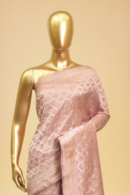 Handwoven Silk Cutwork Saree